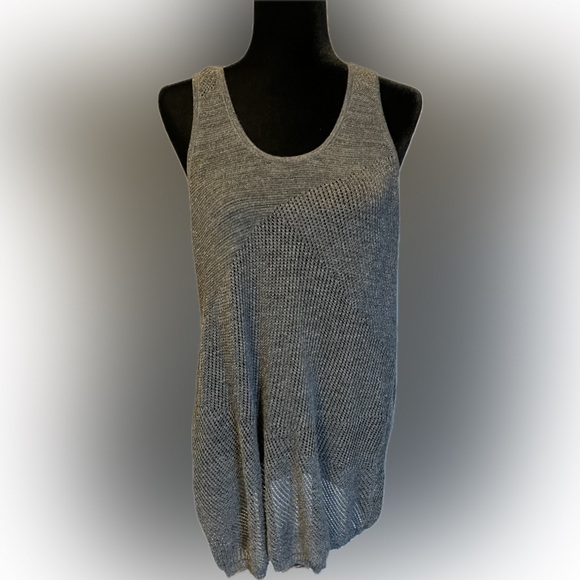 Eileen Fisher Metallic Sleeveless Wool Sweater size XL - Picture 1 of 11